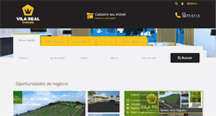 Desktop Screenshot of imoveisvilareal.com.br